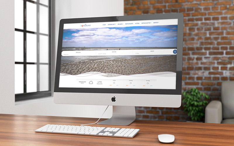 Webseite das Wangerland
